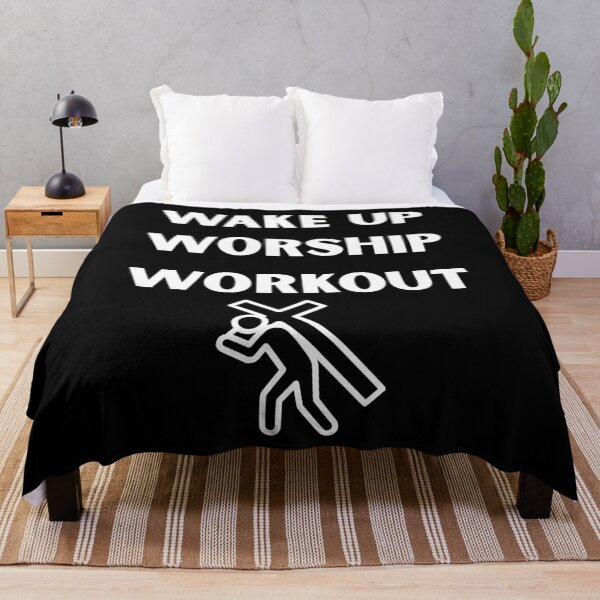 Item preview, Wake Up Worship Workout Christian Gym designed and sold by AleksandraJac05.