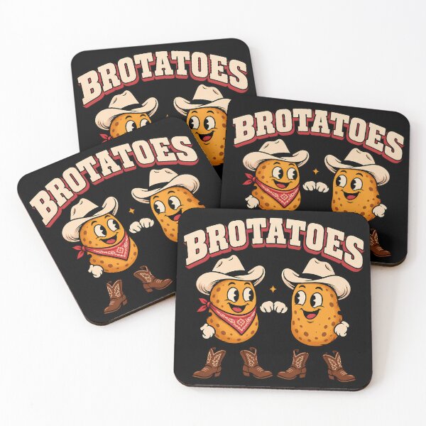 Item preview, Brotatoes Funny Cowboy Potatoes Best Friends designed and sold by Rtcraftani.