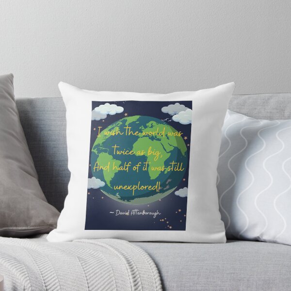 Item preview, David Attenborough quote - explore designed and sold by MrsLanOk.