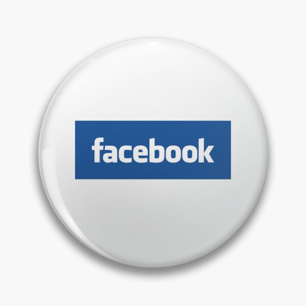 Artikelvorschau, Klassisches Facebook-Logo, weißer Text auf blauem Rechteck entworfen und verkauft von naraw121.