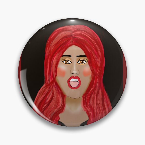 Item preview, Vivid Red-Haired Expression designed and sold by Elaine M Hayward .