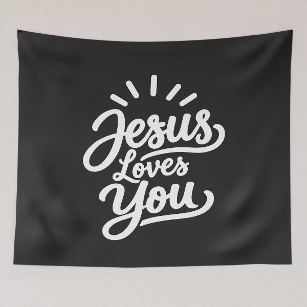 Item preview, Jesus Loves You Christian Faith designed and sold by cidolopez.