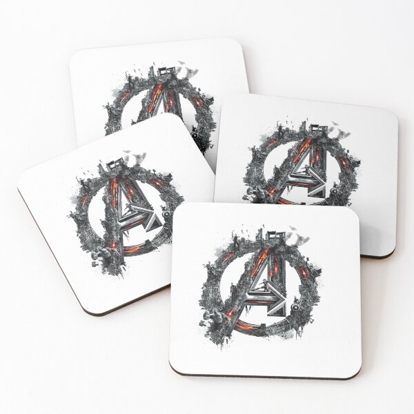 Item preview, Avengers Age of Ultron A Logo with Fiery Debris and Superheroes designed and sold by naraw121.