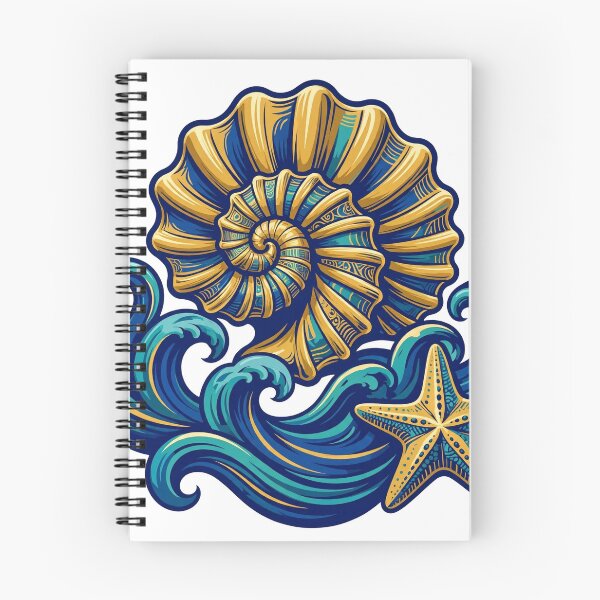 Item preview, Bold Ocean Shell designed and sold by Gifter-ly Cozy Christmas.