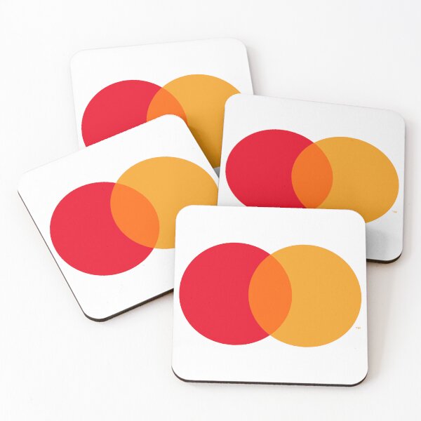 Item preview, Mastercard Logo with Red and Orange Overlapping Circles designed and sold by naraw121.