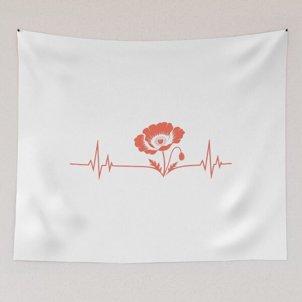 Item preview, Poppy Flower Veteran Remembrance designed and sold by Crunchy-Sante.