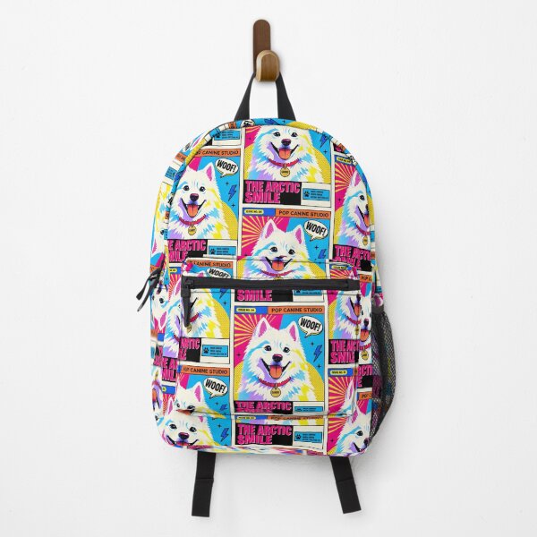 Item preview, The Arctic Smile – Smiling Samoyed Pop Art designed and sold by TheresaNicole.
