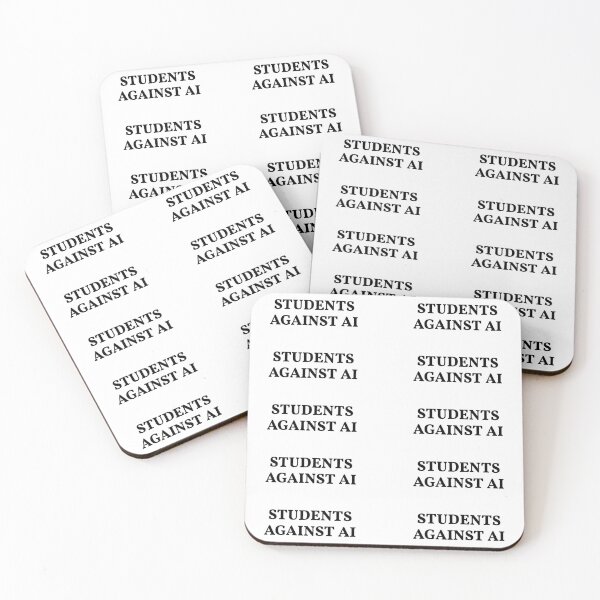 Item preview, Students Against AI Sticker Pack/Sheet designed and sold by SlimyFish.