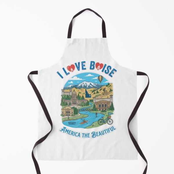 Item preview, Boise Idaho Treasure Valley City Travel Souvenir designed and sold by Illumine-World.