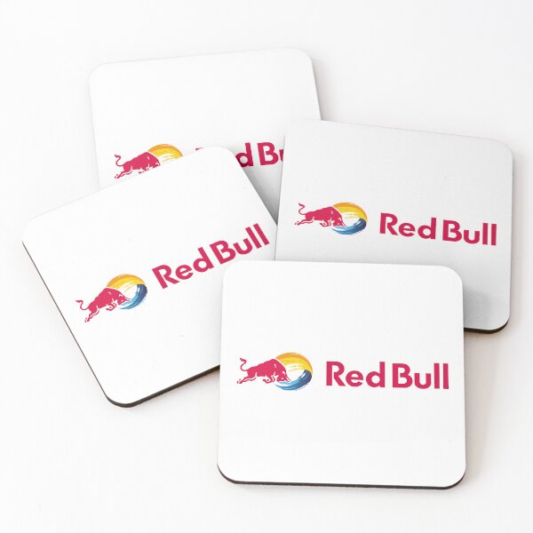 Item preview, Red Bull Logo with Charging Bull and Colorful Sun Swirl designed and sold by naraw121.