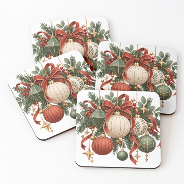 Item preview, Christmas Reindeer Festive Winter Design designed and sold by Bloomelle Studio.