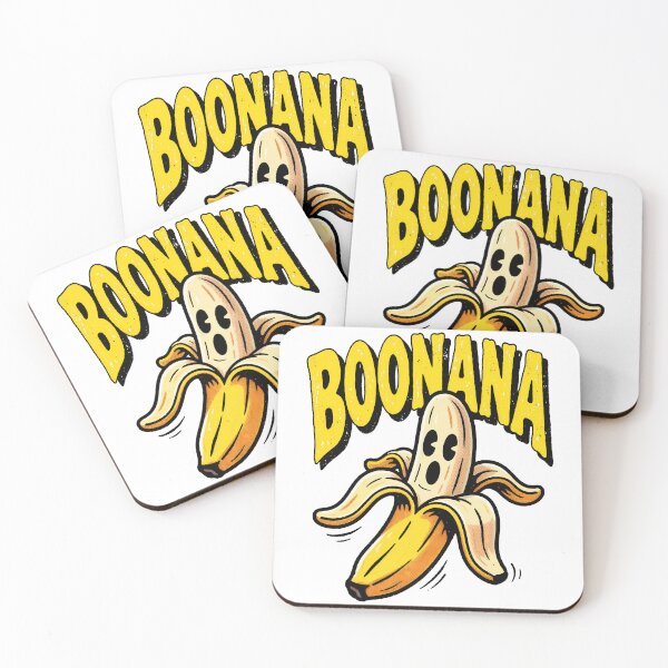 Item preview, Boonana Banana Ghost Halloween Funny Wordplay Design designed and sold by DigitalPartisan.