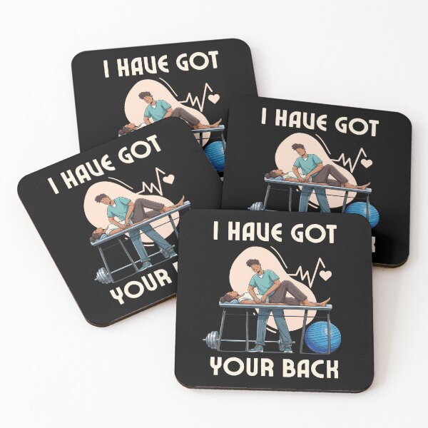 Item preview, I've Got Your Back - Back Pain (Backache) Funny Gifts For Physiotherapist And Chiropractors designed and sold by iX-Physio.