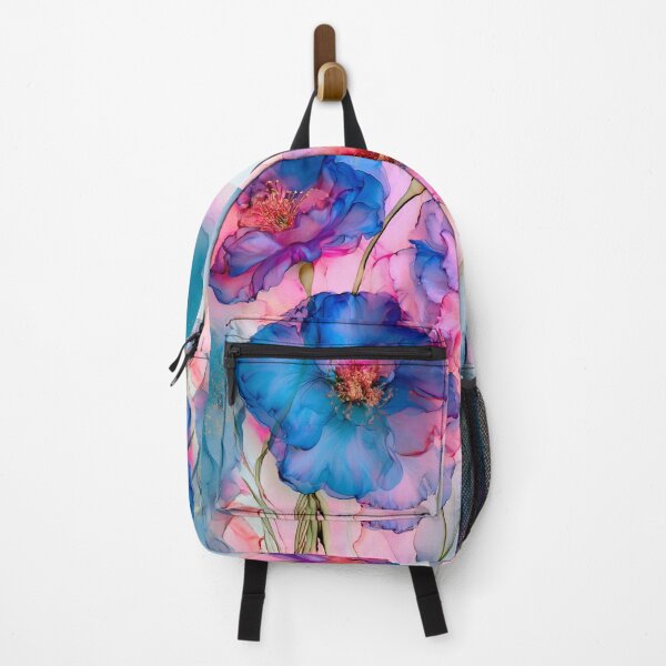 Item preview, Colorful alcohol ink flowers designed and sold by dcrc.