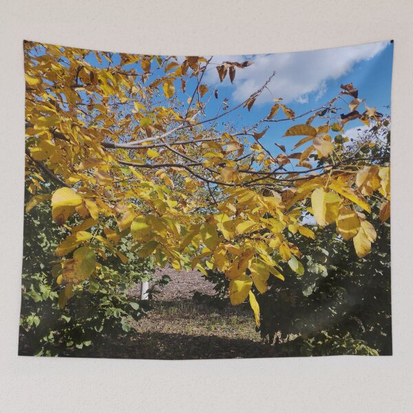 Item preview, Golden Autumn Leaves in the Garden designed and sold by inspiration3.