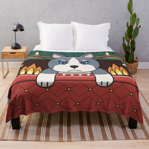 Item preview, Grumpy Husky Puppy by Christmas Fire designed and sold by MHVectorArt.