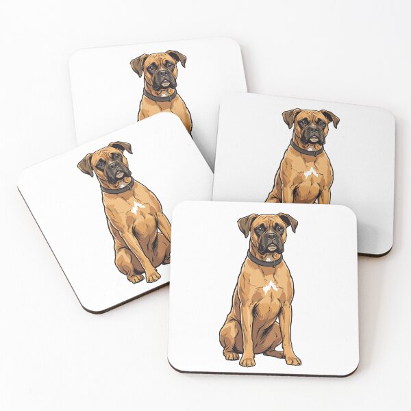 Item preview, Boxer Dog Loyal Companion Portrait designed and sold by PinkyDona.
