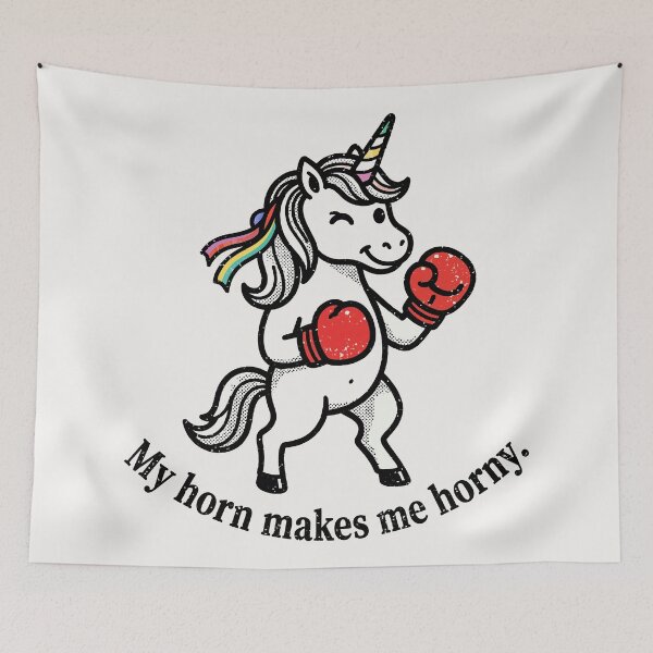 Item preview, Horny Unicorn designed and sold by Amir Faysal.