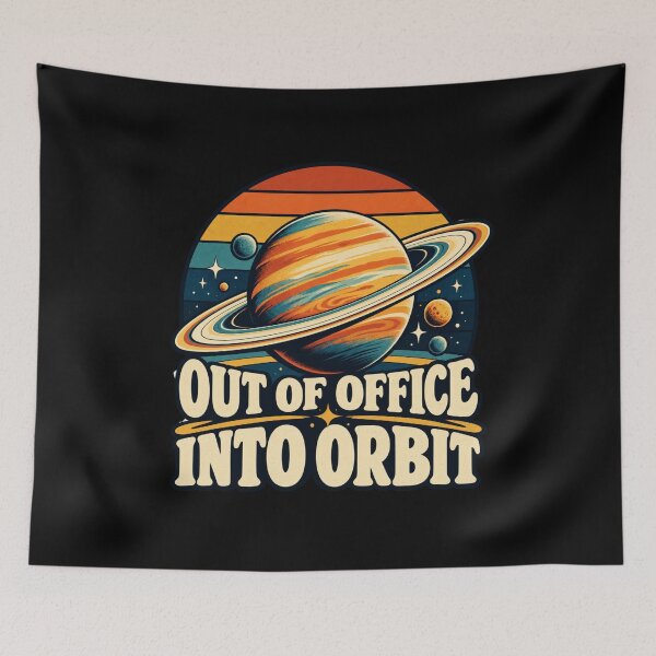 Item preview, Astronomy - Out of Office Into Orbit designed and sold by Good Mood Foundry.