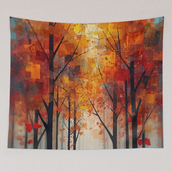 Item preview, Autumn Forest in Abstract designed and sold by AbstractAnom.