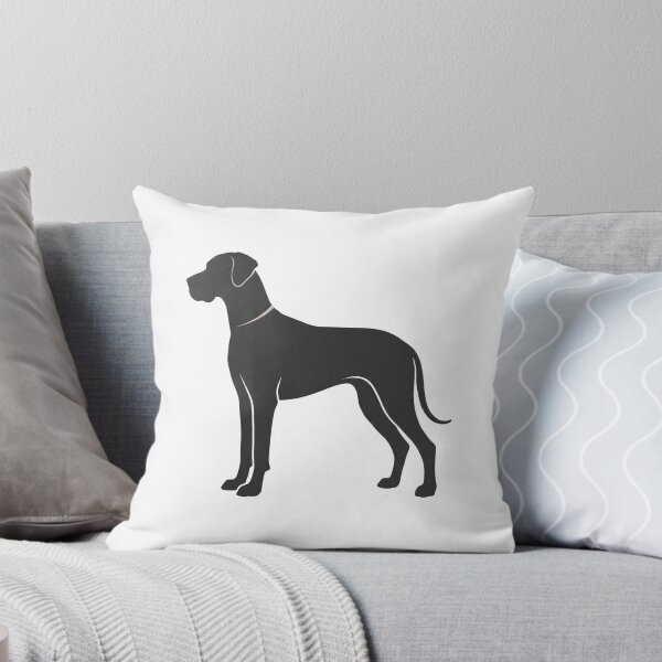 Item preview, Great Dane Minimalist Silhouette Art designed and sold by PinkyDona.