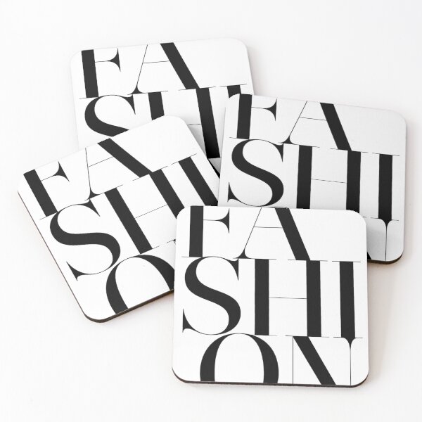 Item preview, Fashion Typography Black and White Editorial Poster designed and sold by cezzarie.