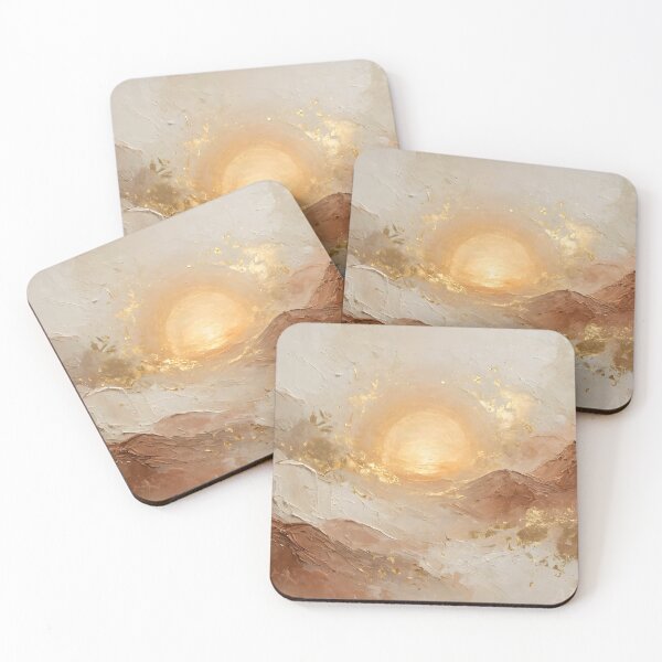 Item preview, Warm Neutral Abstract Desert Sunset Wall Art | Living Room Decor designed and sold by Lugo Sunset Visions.