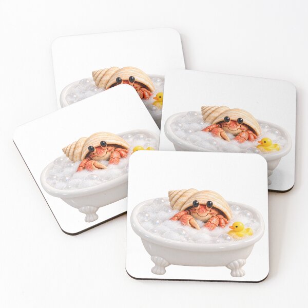 Item preview, Pampered Hermit Crab Bathtub designed and sold by Sillytoe.