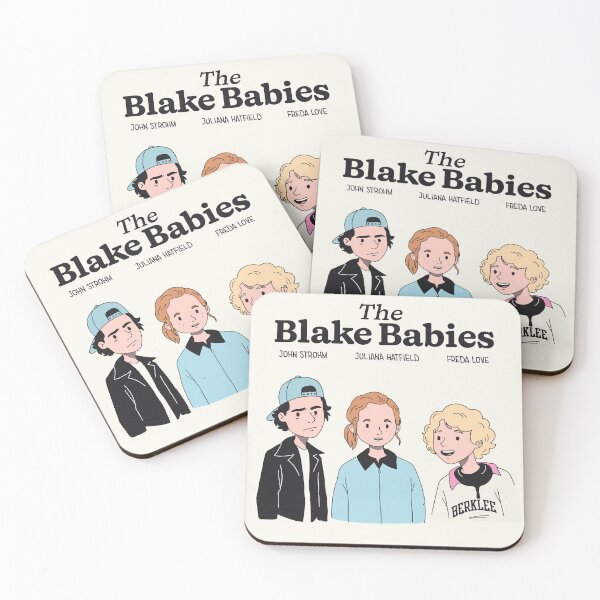 Item preview, The Blake Babies – 90s Indie Rock Band Illustrated Portrait designed and sold by Miaou Studio.