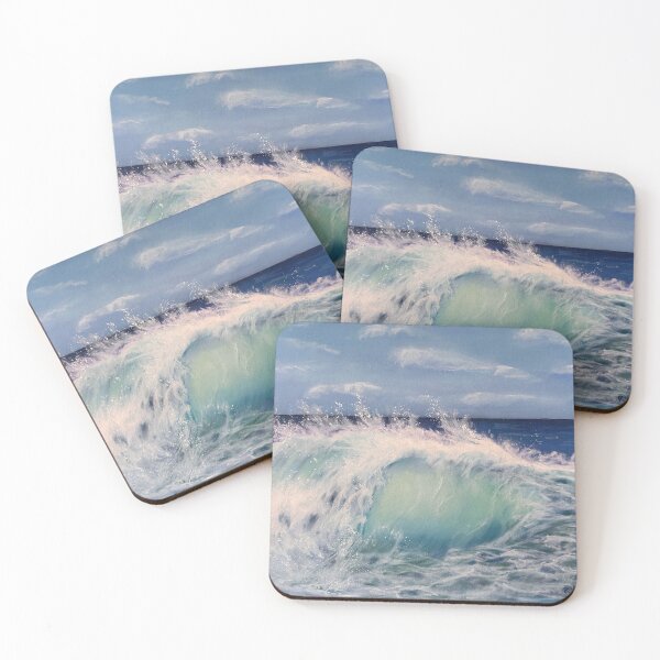 Item preview, The Great Blue Wave designed and sold by ROXANEDS.