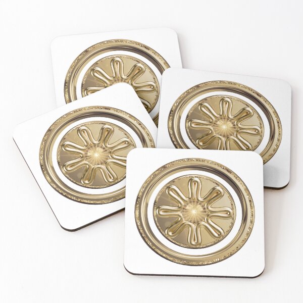 Item preview, Radiant Golden Sunburst Luxury 3D Geometric Art designed and sold by MinimalAurashop.