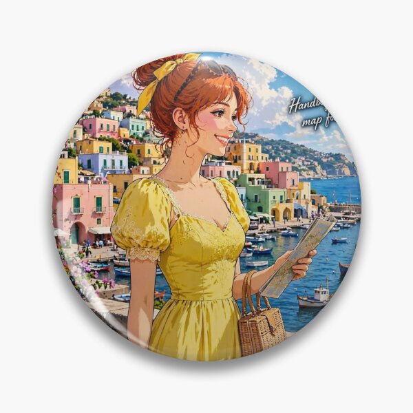 Item preview, Italy — Procida — A Colorful Morning by the Harbor designed and sold by DibujandoPorfa.