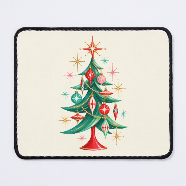 Item preview, Mid-Century Christmas Tree – Atomic Holiday Nostalgia designed and sold by MetaModel Editions.