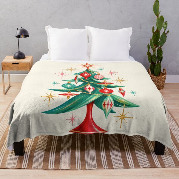 Item preview, Mid-Century Christmas Tree – Atomic Holiday Nostalgia designed and sold by MetaModel Editions.