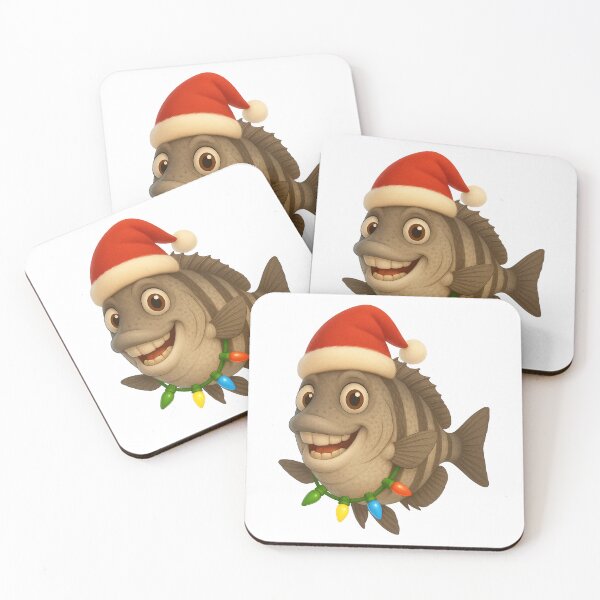 Item preview, Jolly Sheepshead Fish Christmas designed and sold by Sillytoe.