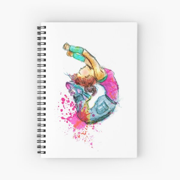 Dance Series 3 Spiral Notebook