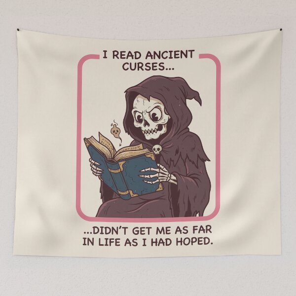 Item preview, Ancient Curses Funny Student Humor designed and sold by Amir Faysal.