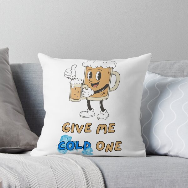 Item preview, Give Me a Cold One - Funny Beer Mug Design designed and sold by CraftyUniverse.