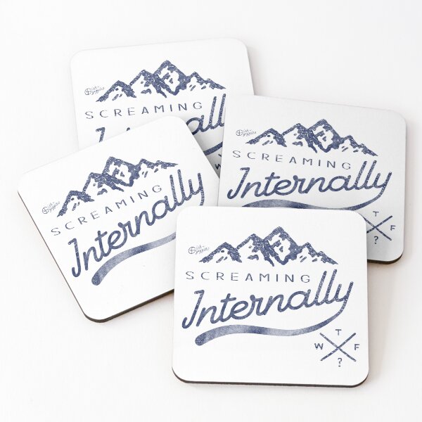 Item preview, Screaming Internally (for light colours) designed and sold by Ish and Giggles.