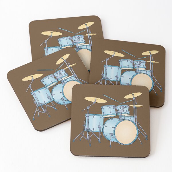 Item preview, Blue Drum Kit designed and sold by ElectronicCloud.