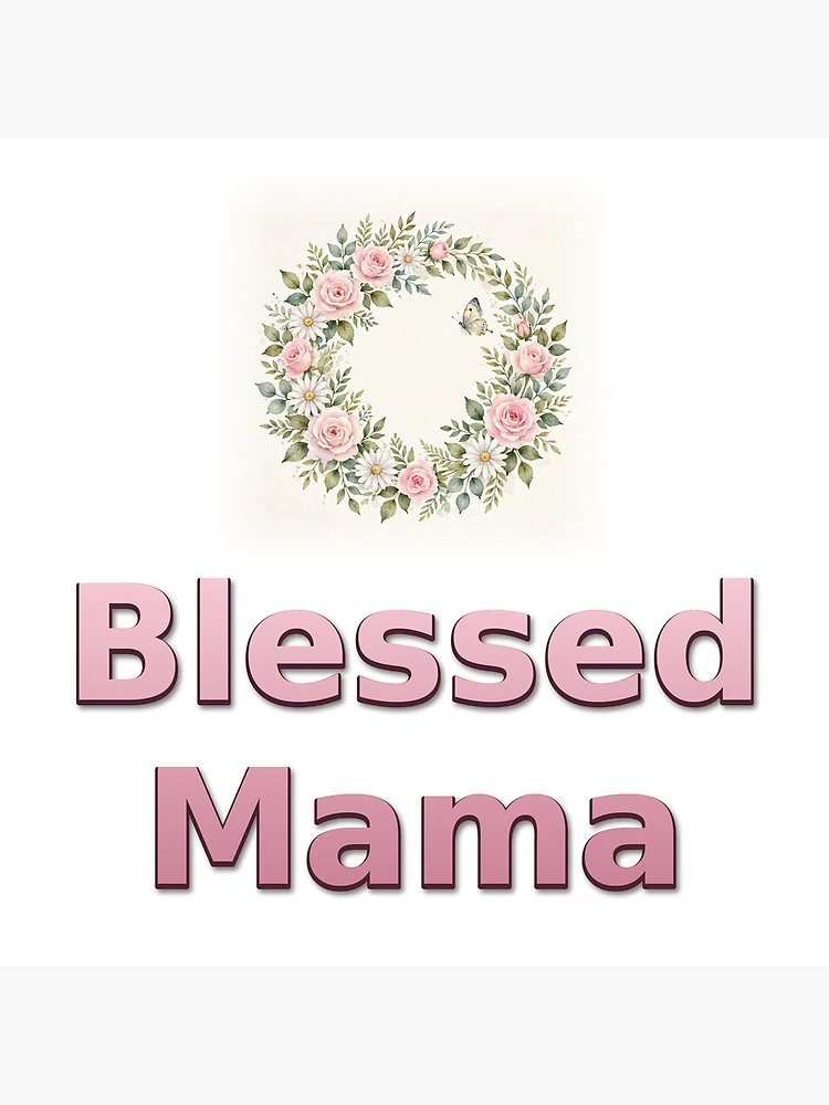 Thumbnail 4 of 4, Clock, Blessed Mama designed and sold by DatguyDan.