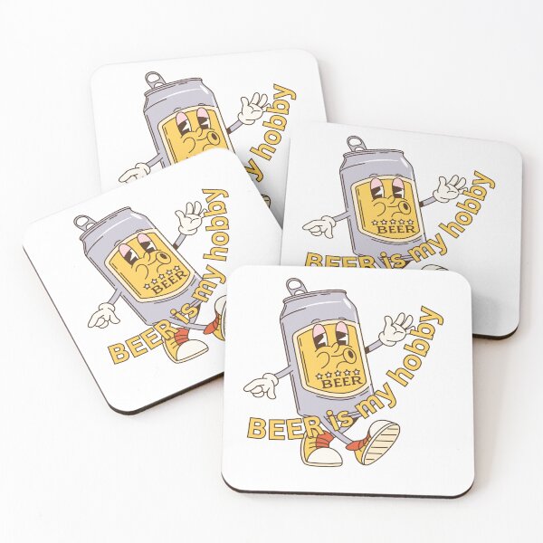Item preview, Beer Is My Hobby - Beer Can Cartoon Humor designed and sold by CraftyUniverse.