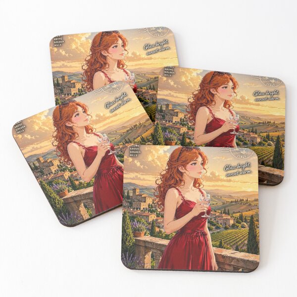 Item preview, Italy — Montepulciano — A Golden Evening in Tuscany designed and sold by DibujandoPorfa.
