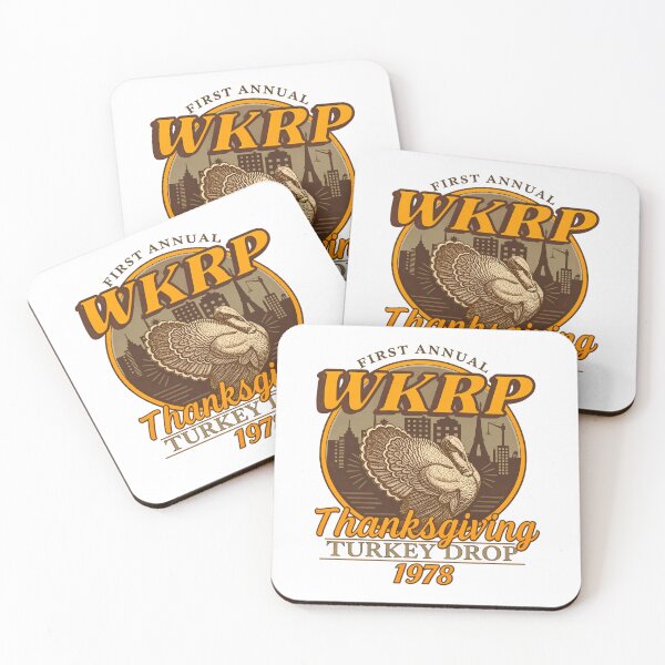 Item preview, Funny Thanksgiving Day WKRP Turkey Drop designed and sold by ciaro-media.