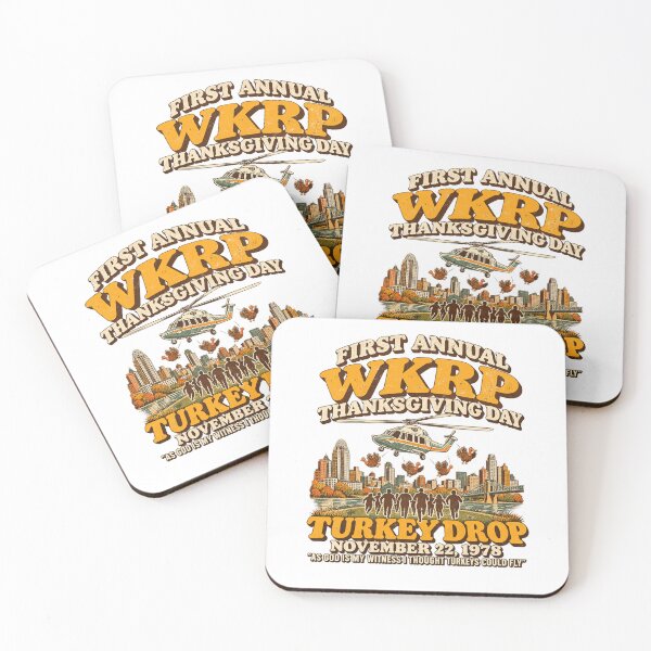 Item preview, Funny Thanksgiving Day WKRP Turkey Drop designed and sold by ciaro-media.