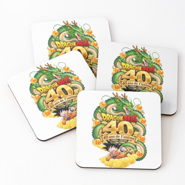 Item preview, Dragon Ball – 40 Years of the Anime – Goku and Shenron – 1986–2026 designed and sold by Pixel Sakura Gallery.
