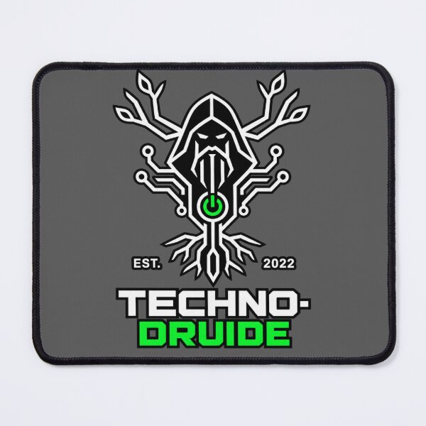 Item preview, Techno-Druid designed and sold by Edgeofnowhere.