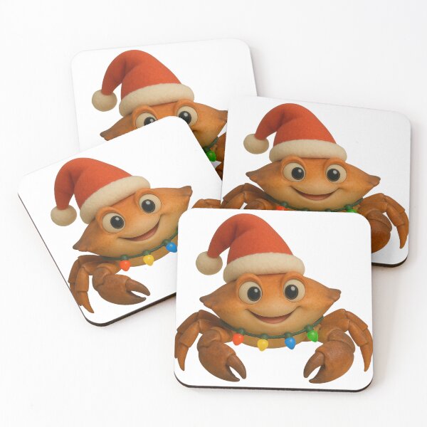 Item preview, Merry Stone Crab Christmas designed and sold by Sillytoe.