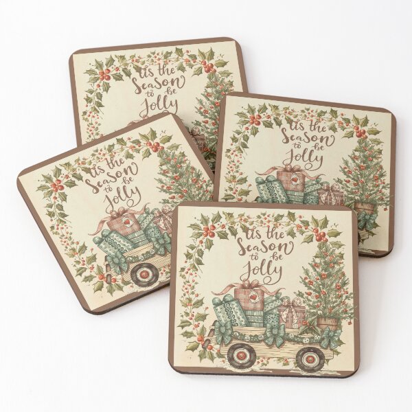 Item preview, Vintage Holly Berry Christmas Stamp Frame designed and sold by danaJG.