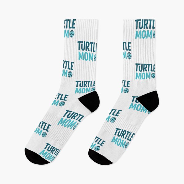 Item preview, Turtle Mom Ocean Teal Typography Design designed and sold by PinkyDona.